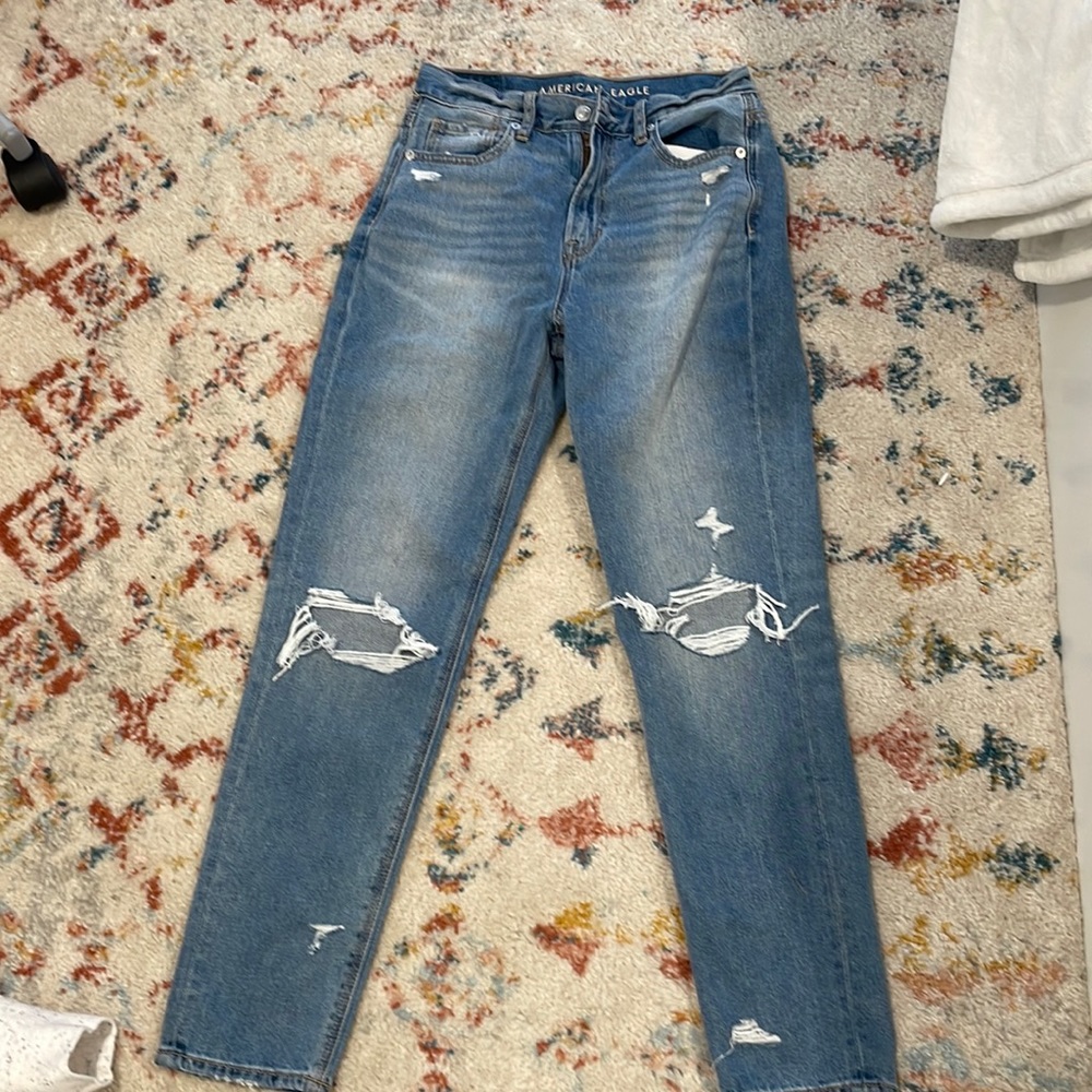 american eagle straight leg jeans